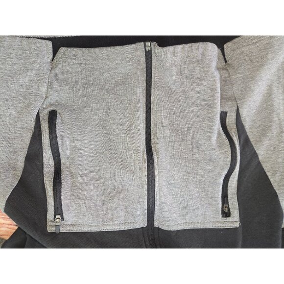 Nike Therma-Fit Mens Black & Gray Full-Zip Hooded Jacket Medium - Picture 7 of 9